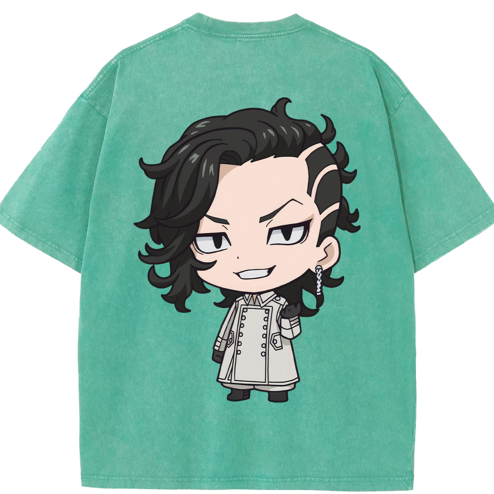（画像用） 東京リベンジャーズ Tokyo Revengers 綿100% ヴィンテージ風 半袖Tシャツ（背面プリント）